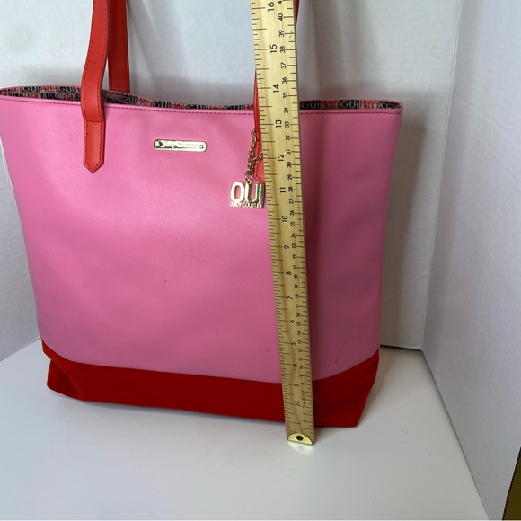 Juicy Couture Bucket Bag Light and Dark Pink - Picture 12 of 14